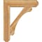Ekena Millwork Legacy Craftsman Rough Sawn Bracket w/ Offset Brace, Western Red Cedar, 8"W x 32"D x 38"H BKT0806X32X38LEC04RWR - alternate 4